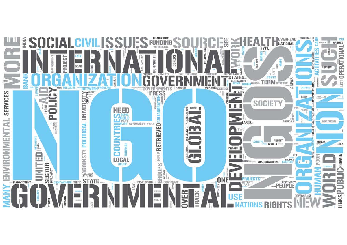 NGO accessibility banner