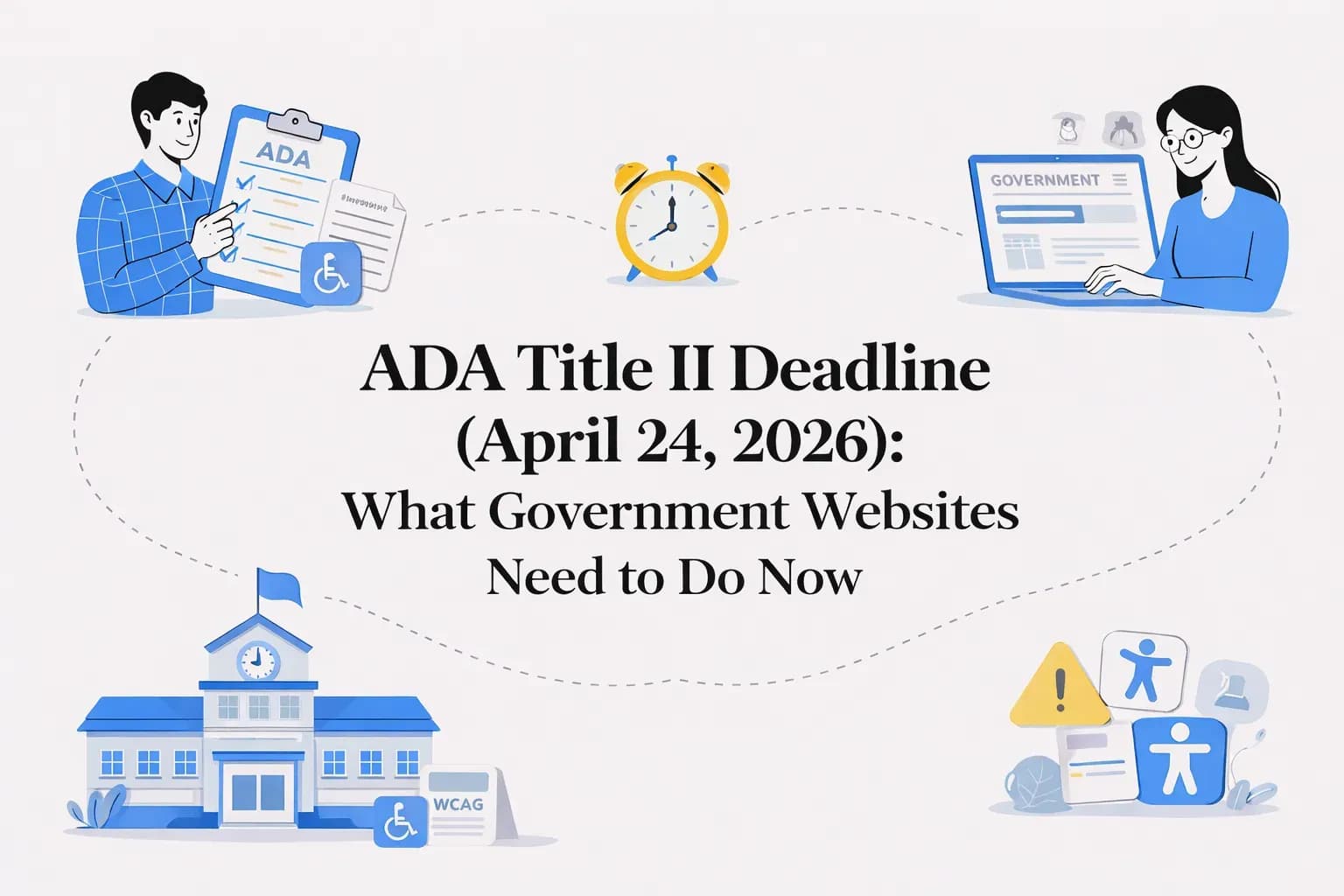 Cover image for ADA Title II Deadline 2026: What Government Websites Must Do