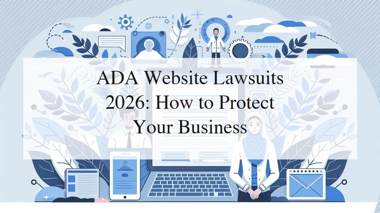 Cover image for ADA Website Lawsuits 2026: How to Protect Your Business