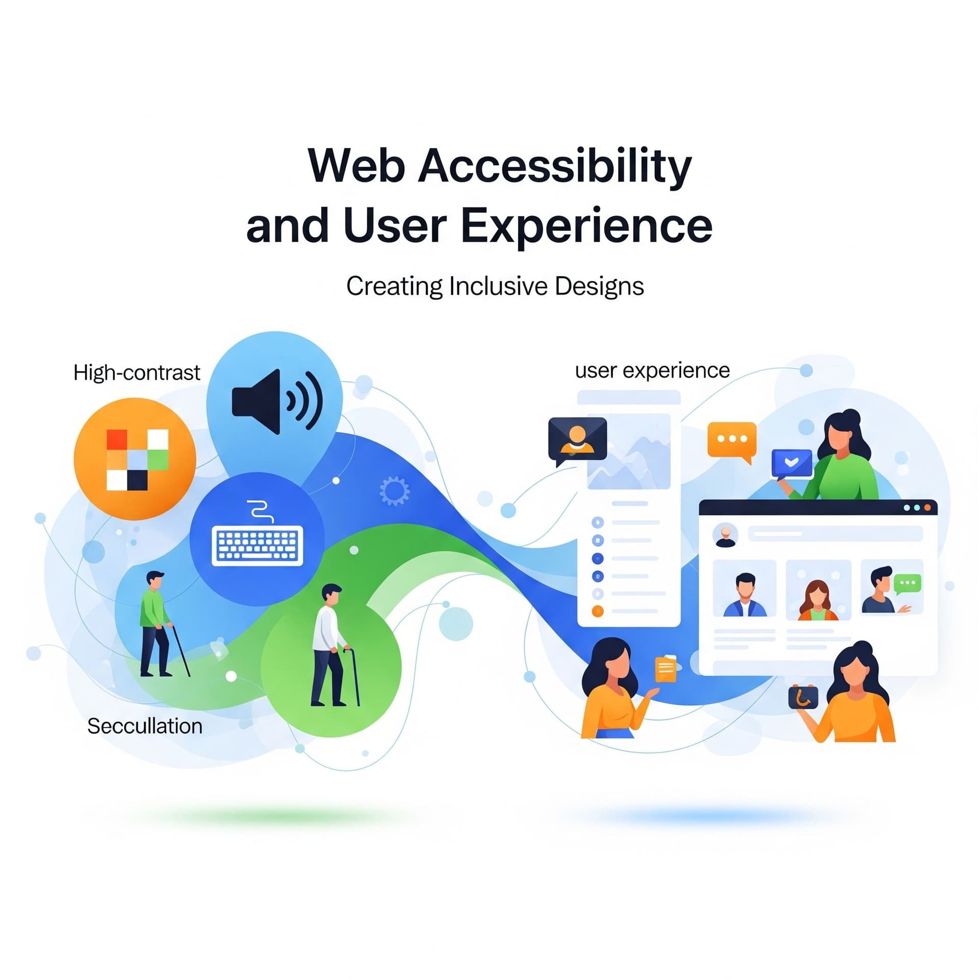 Cover image for  Web Accessibility and User Experience: Creating Inclusive Designs