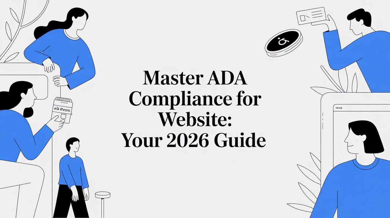 Cover image for Master ADA Compliance for Website: Your 2026 Guide