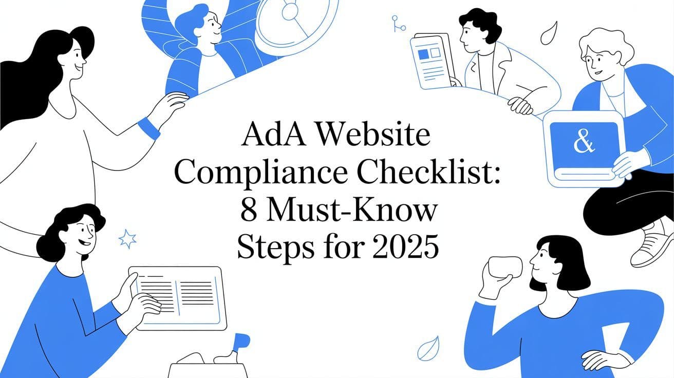Cover image for ADA Website Compliance Checklist: 8 Must-Know Steps for 2026