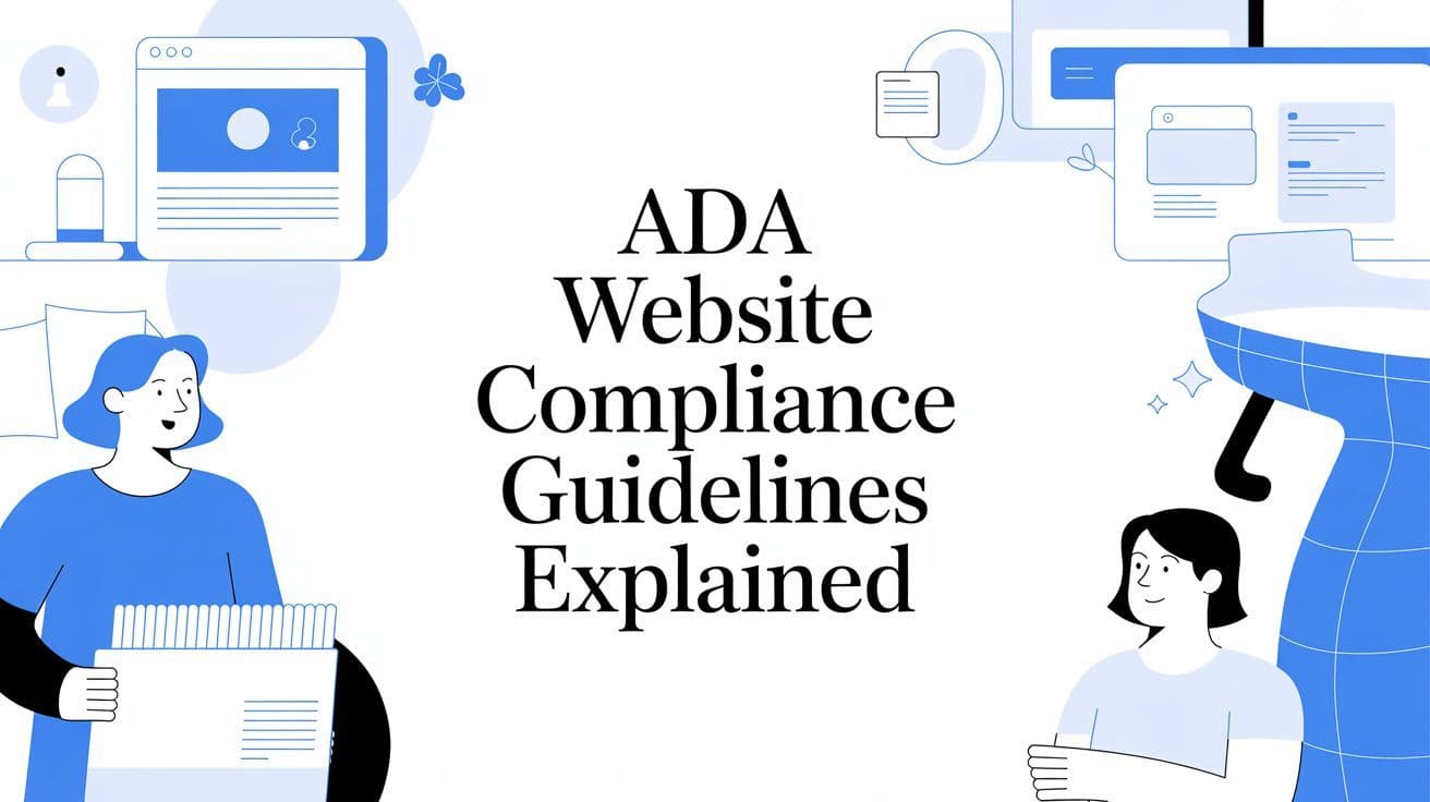 Cover image for ADA Website Compliance Guidelines Explained