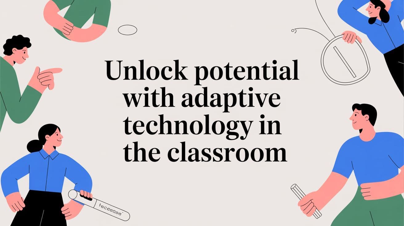 Cover image for Unlock Potential with Adaptive Technology in the Classroom