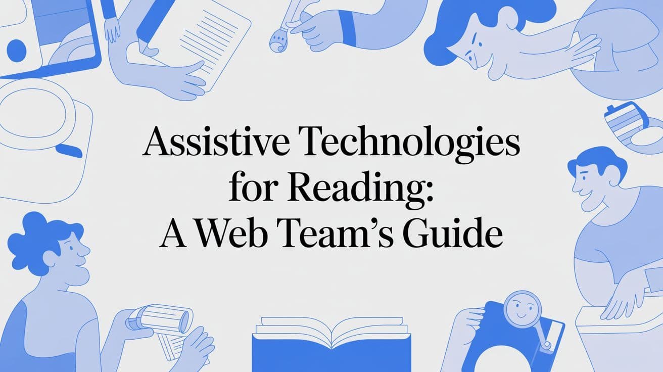 Cover image for Assistive Technologies for Reading: A Web Team's Guide