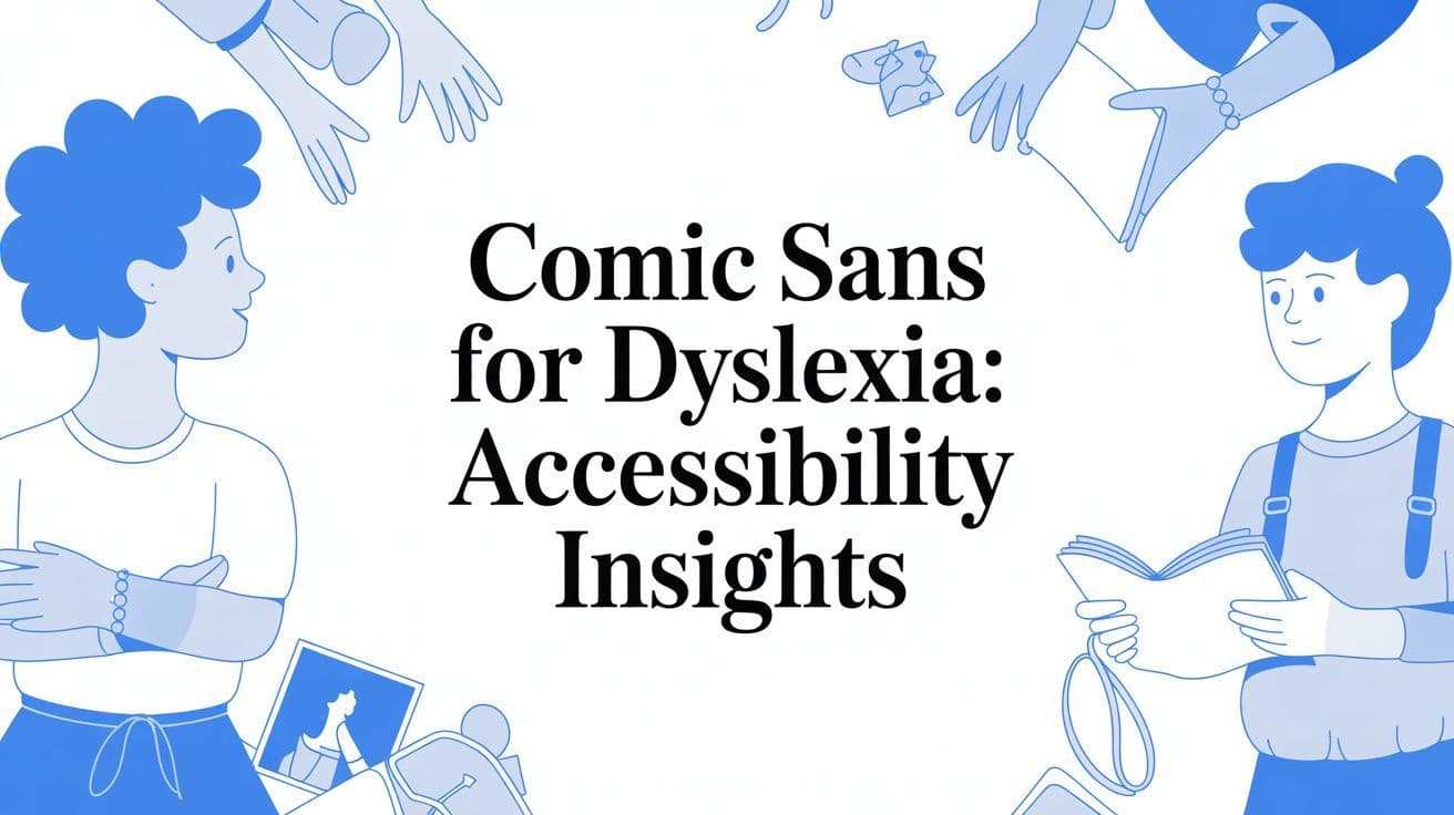 Cover image for Comic Sans for Dyslexia: Accessibility Insights