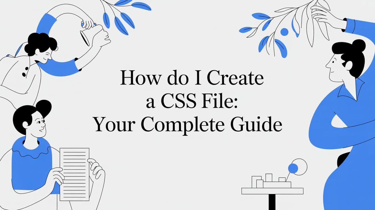 Cover image for How Do I Create A CSS File: Your Complete Guide