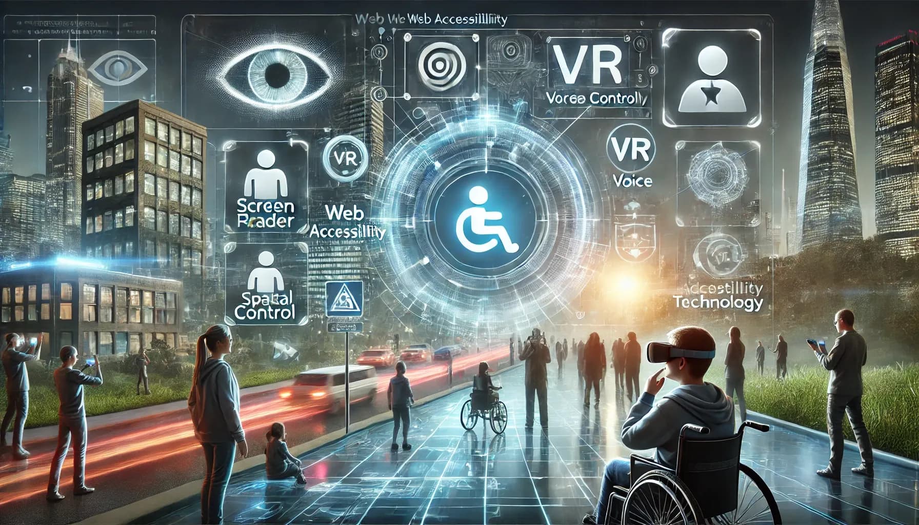 Cover image for Accessibility in the Metaverse: Designing for VR and AR Environments