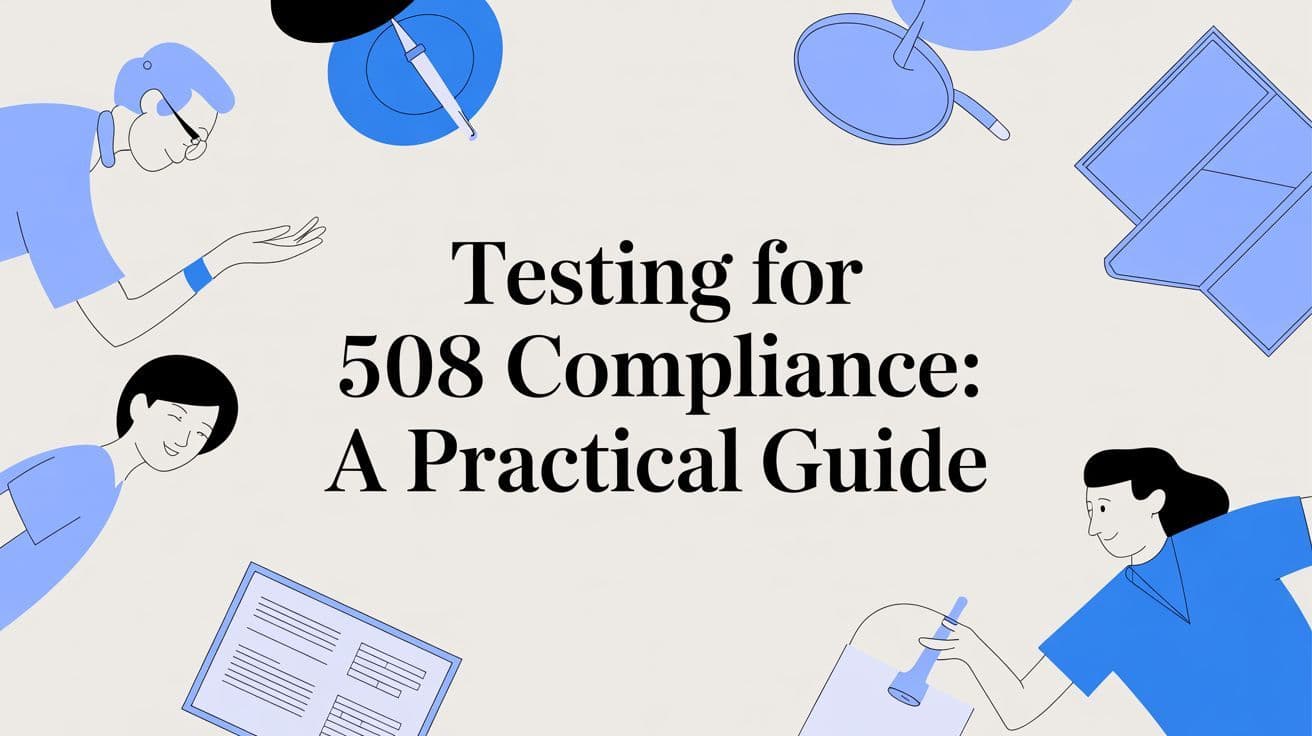 Cover image for Testing for 508 compliance: A Practical Guide