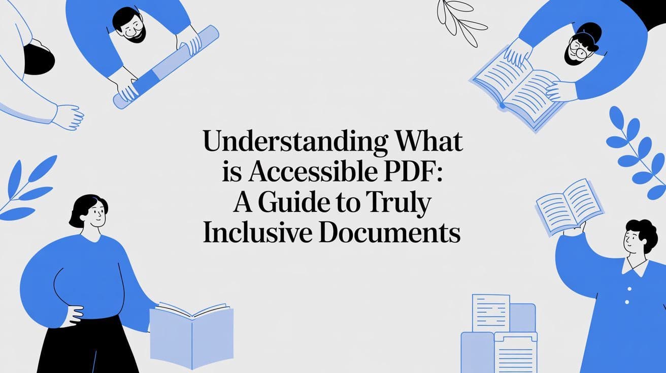 Cover image for Understanding what is accessible pdf: A Guide to Truly Inclusive Documents